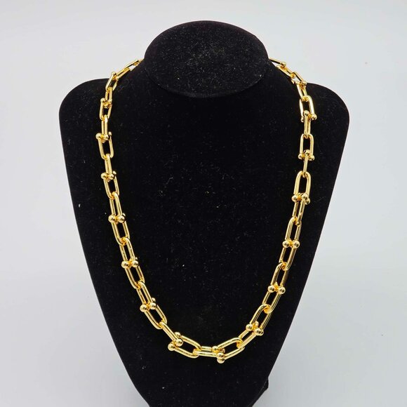 Auth Louis Vuitton Lock & Key w/Unbranded 925 Pure Silver Gold Plated Necklace - Picture 13 of 16